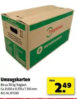 Hagebau Umzugskarton Angebot
