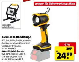 Hagebau Akku-LED-Handlampe Angebot