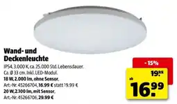 Hagebau Wand- und Deckenleuchte Angebot