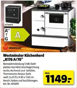 Hagebau Westminster Küchenherd,K176 A/70 Angebot
