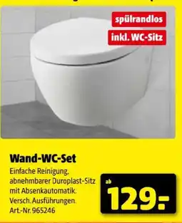 Hagebau Wand-WC-Set Angebot