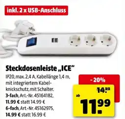 Hagebau Steckdosenleiste ICE Angebot