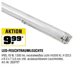 OBI Led-feuchtraumleuchte Angebot