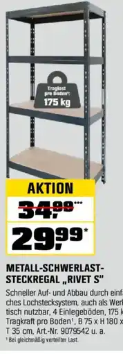 OBI Metall-schwerlast- steckregal,,rivet s Angebot
