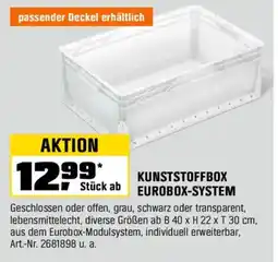 OBI Kunststoffbox eurobox-system Angebot