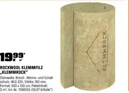 OBI Rockwool klemmfilz klemmrock Angebot