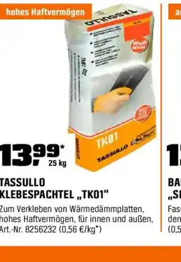 OBI Tassullo klebespachtel, tk01 Angebot