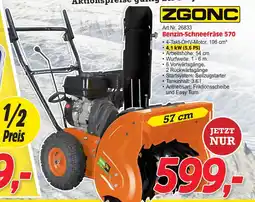 Zgonc Benzin-schneefräse 570 Angebot