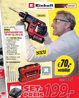 Zgonc Akku- Bohrhammer Set TP-HD 18/28 LI BL Angebot
