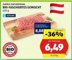Hofer BIO-FASCHIERTES GEMISCHT Angebot