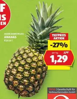Hofer ANANAS Angebot