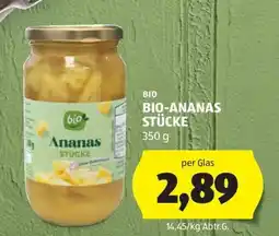 Hofer BIO-ANANAS STÜCKE Angebot