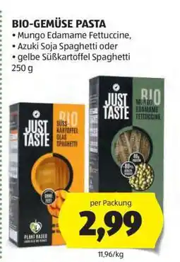 Hofer BIO-GEMÜSE PASTA Angebot