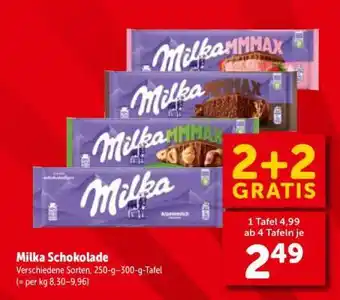 Interspar MILKA SCHOKOLADE Angebot