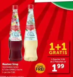 Interspar Mautner Sirup Angebot