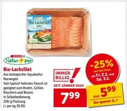Interspar Bio Lachsfilet Angebot