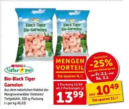 Interspar Bio-Black Tiger Garnelen Angebot