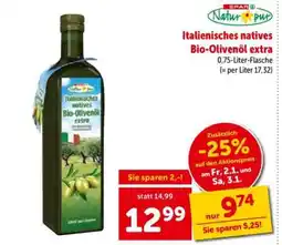 Interspar Italienisches natives Bio-Olivenöl extra Angebot
