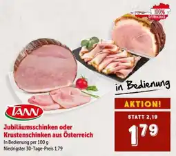 Interspar Jubiläumsschinken oder Krustenschinken aus Österreich Angebot