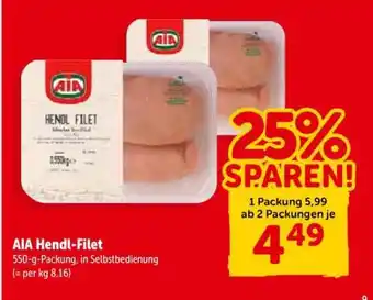 Interspar AIA Hendl-Filet Angebot