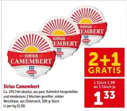 Interspar Sirius Camembert Angebot