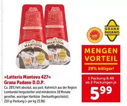 Interspar Latteria Mantova 427 Grana Padano D.O.P Angebot