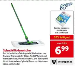 Interspar Splendid Bodenwischer Angebot