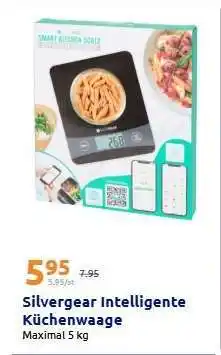 Action Silvergear Intelligente Küchenwaage Angebot