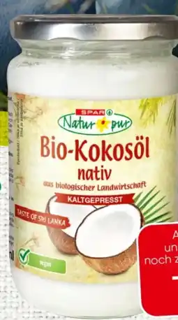 Eurospar Spar Natur pur Bio-Kokosöl Nativ Angebot