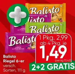 Eurospar Balisto Schokoriegel Angebot