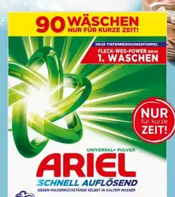 Eurospar Ariel Flüssigwaschmittel Angebot