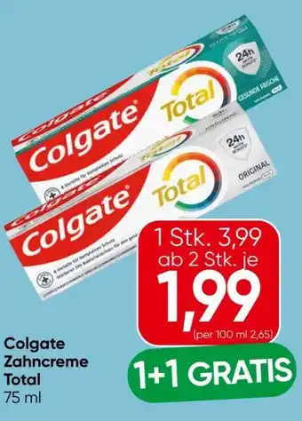 Eurospar Colgate Zahncreme Angebot