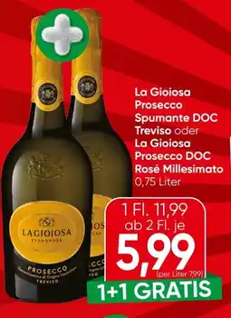 Spar La Gioiosa Prosecco Spumante Angebot