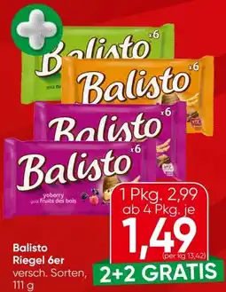 Spar Balisto Schokoriegel Angebot