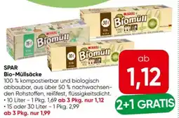 Eurospar Spar Bio-Müllsäcke Angebot