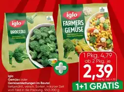Spar Iglo Gemüse Angebot