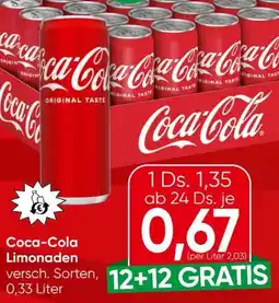 Spar Coca-Cola Cola Angebot