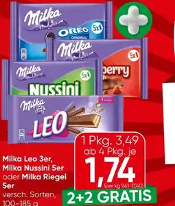 Spar Milka Riegel Angebot