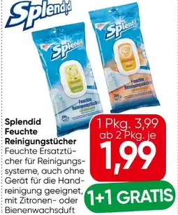 Eurospar Splendid Feuchte Reinigungstücher Angebot
