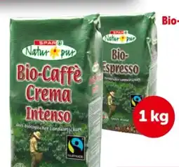 Interspar Spar Natur pur Bio-Caffe Crema Intenso Angebot