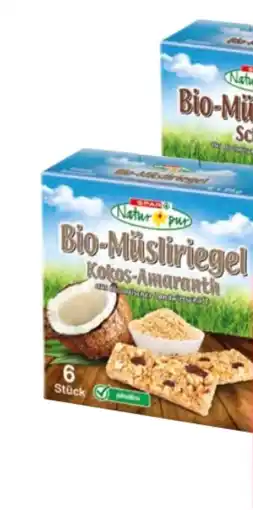 Interspar Spar Natur pur Bio-Müsliriegel Angebot