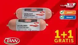 Interspar Tann Kalbsleberstreichwurst Angebot