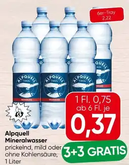 Spar Alpquell Mineralwasser Angebot
