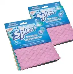 Interspar Splendid Mikrofaser-Schwammtücher Angebot
