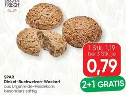 SPAR Gourmet Spar Dinkel-Buchweizen-Weckerl Angebot