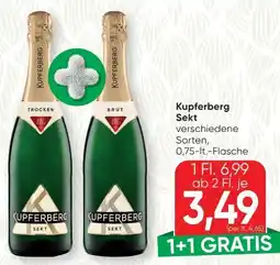 SPAR Gourmet Kupferberg Sekt Angebot