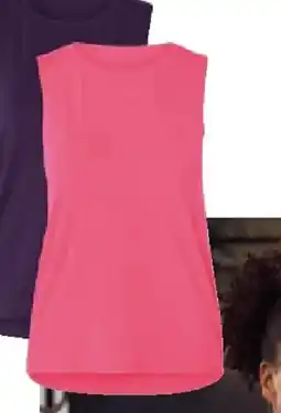 Tchibo Eduscho 2 Sport-Tops, lila und pink Angebot