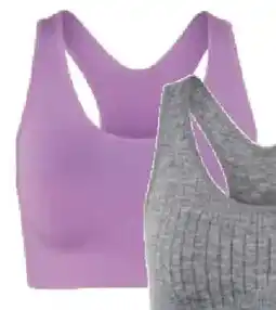 Tchibo Eduscho Seamless-Sport-Bustier, flieder Angebot