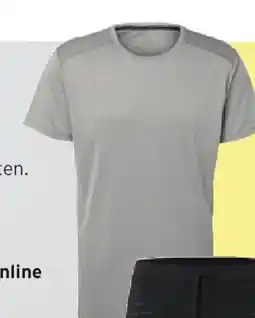 Tchibo Eduscho Sportshirt, hellgrau meliert Angebot