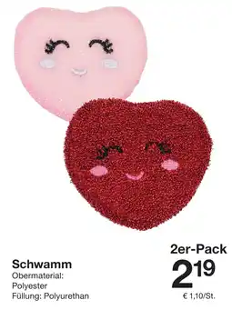 Zeeman Schwamm Angebot